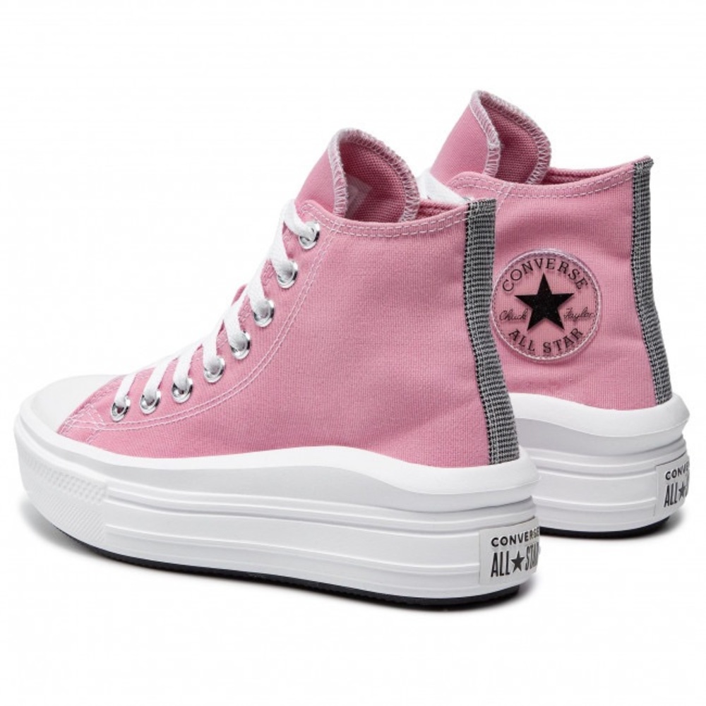 Converse CTAS Move HI Lotus pink women’s size:8 pastel spring fashion